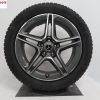 Originele Mercedes GLA W247 en GLB X247 AMG 19 inch velgen met nieuwe contitental allseason banden - Afbeelding 2