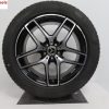 Originele Mercedes AMG 19 inch velgen GLC SUV en Coupe W253 met Pirelli winterbanden nieuw - Afbeelding 2