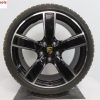 Originele Porsche 911 991 4 en 4S Sport 20 inch velgen met Michelin winterbanden - Afbeelding 4