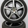 Originele Porsche Cayenne Techno 20 inch velgen met Pirelli winterbanden