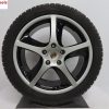 Originele Porsche Cayenne Techno 20 inch velgen met Pirelli winterbanden - Afbeelding 3