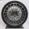 Originele Porsche Cayenne coupe 22 inch velgen met zomerbanden - Afbeelding 5