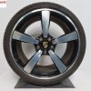 Originele Porsche 911 992 exclusive design 20-21 inch velgen met Michelin winterbanden - Afbeelding 4