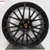 Originele Porsche Cayenne Coupe spyder 22 inch velgen in hoogglans zwart - Afbeelding 2