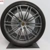 Originele Porsche Panamera 971 Turbo IV 21 inch velgen met Continental zomerbanden - Afbeelding 2