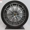 Originele Porsche Panamera 971 Turbo IV 21 inch velgen met Continental zomerbanden - Afbeelding 4