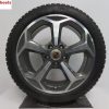 Originele Porsche Taycan 20 inch off road velgen nieuwe Michelin winterbanden - Afbeelding 2