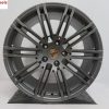 Originele Porsche Cayenne Turbo III 21 inch velgen in Titan satin grey