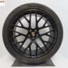 Originele Porsche Macan RS Spyder 21 inch velgen met Pirelli zomerbanden - Afbeelding 5