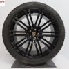 Originele Porsche Macan Turbo III 21 inch velgen met Michelin zomerbanden - Afbeelding 3