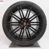 Originele Porsche Macan Turbo III 21 inch velgen met Michelin zomerbanden - Afbeelding 4