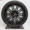 Originele Porsche Macan Turbo III 21 inch velgen met Michelin zomerbanden - Afbeelding 5