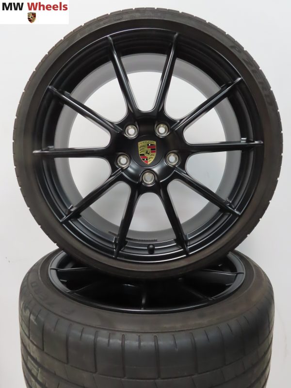 Originele Porsche Boxster Cayman 982 718 GTS 4.0 20 inch velgen zomerbanden