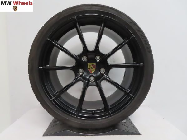 Originele Porsche Boxster Cayman 982 718 GTS 4.0 20 inch velgen zomerbanden - Afbeelding 2