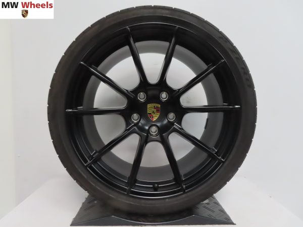 Originele Porsche Boxster Cayman 982 718 GTS 4.0 20 inch velgen zomerbanden - Afbeelding 3