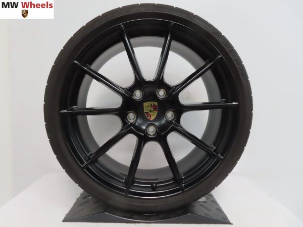 Originele Porsche Boxster Cayman 982 718 GTS 4.0 20 inch velgen zomerbanden - Afbeelding 4